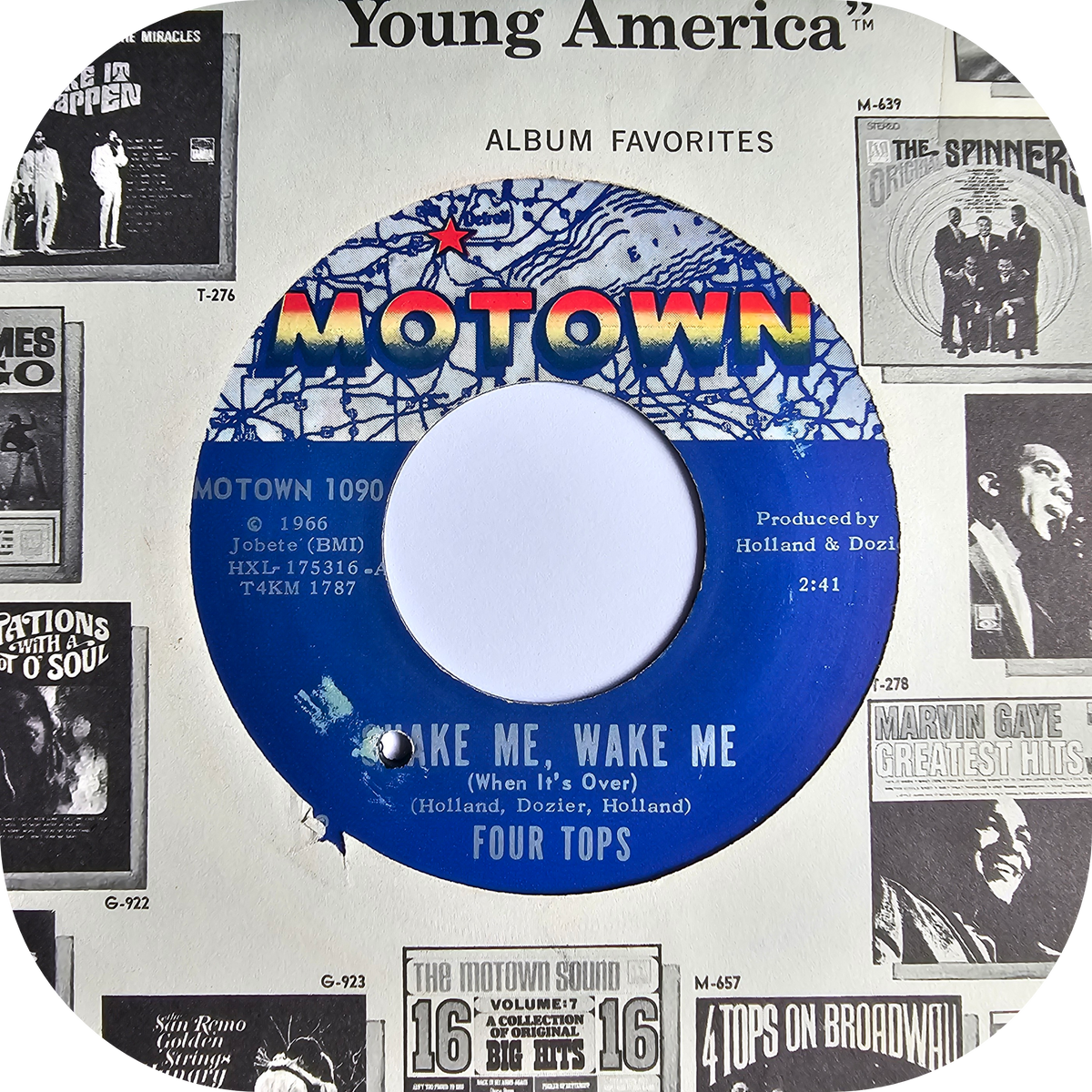 Four Tops - Shake Me, Wake Me - Motown