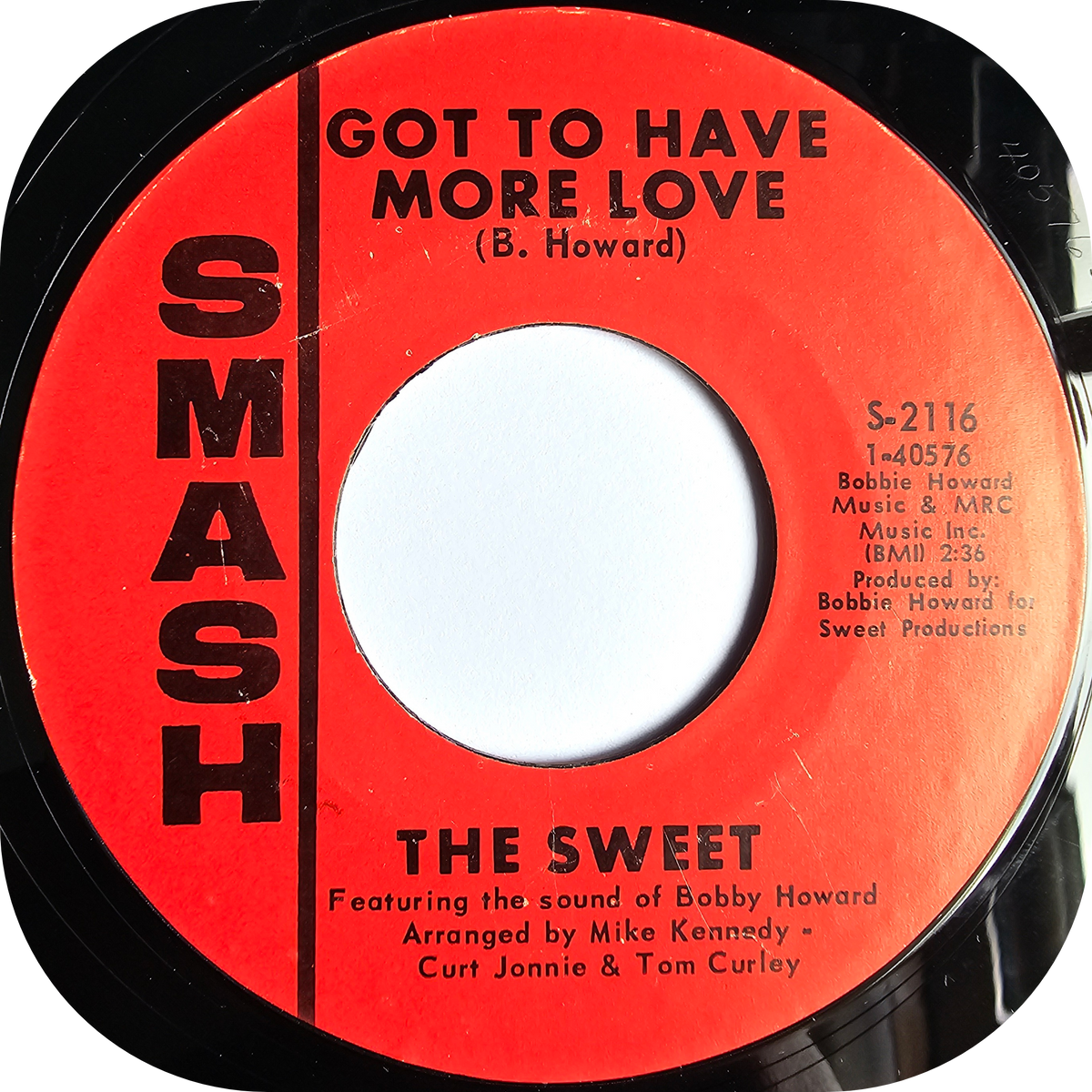Sweet, The - Got To Have More Love - Smash