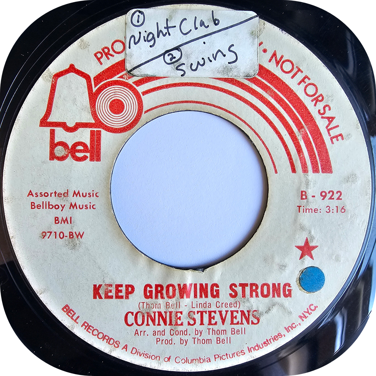 Connie Stevens - Tick Tock - Bell DEMO