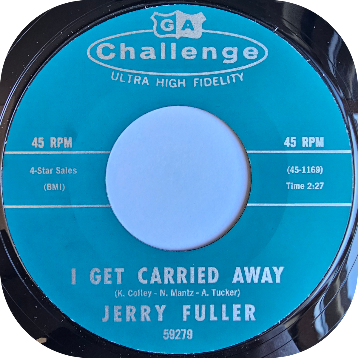 Jerry Fuller - I Get Carried Away - Challenge