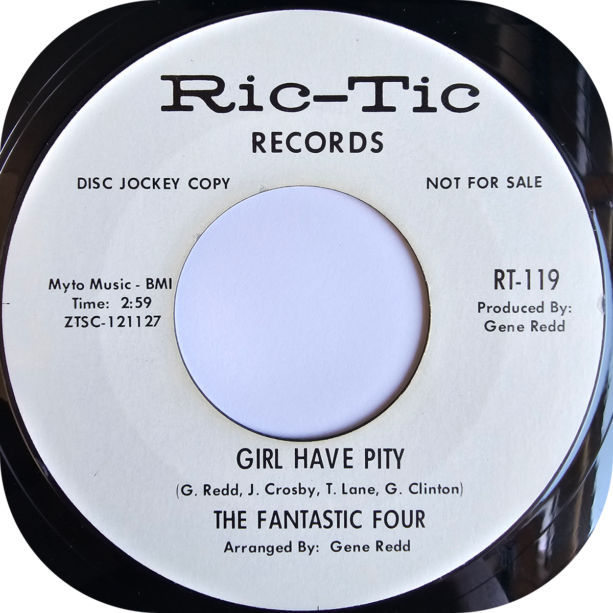 Fantastic Four, The - Live Up To What She Thinks - Ric Tic DEMO