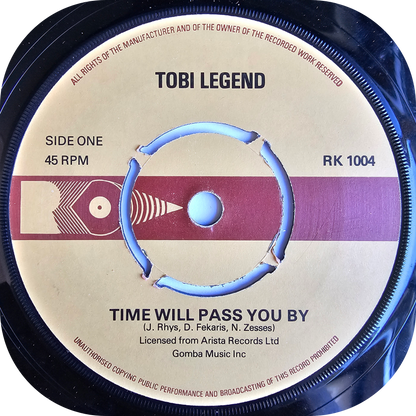 Tobi Legend - Time Will Pass You By - RKO E.P