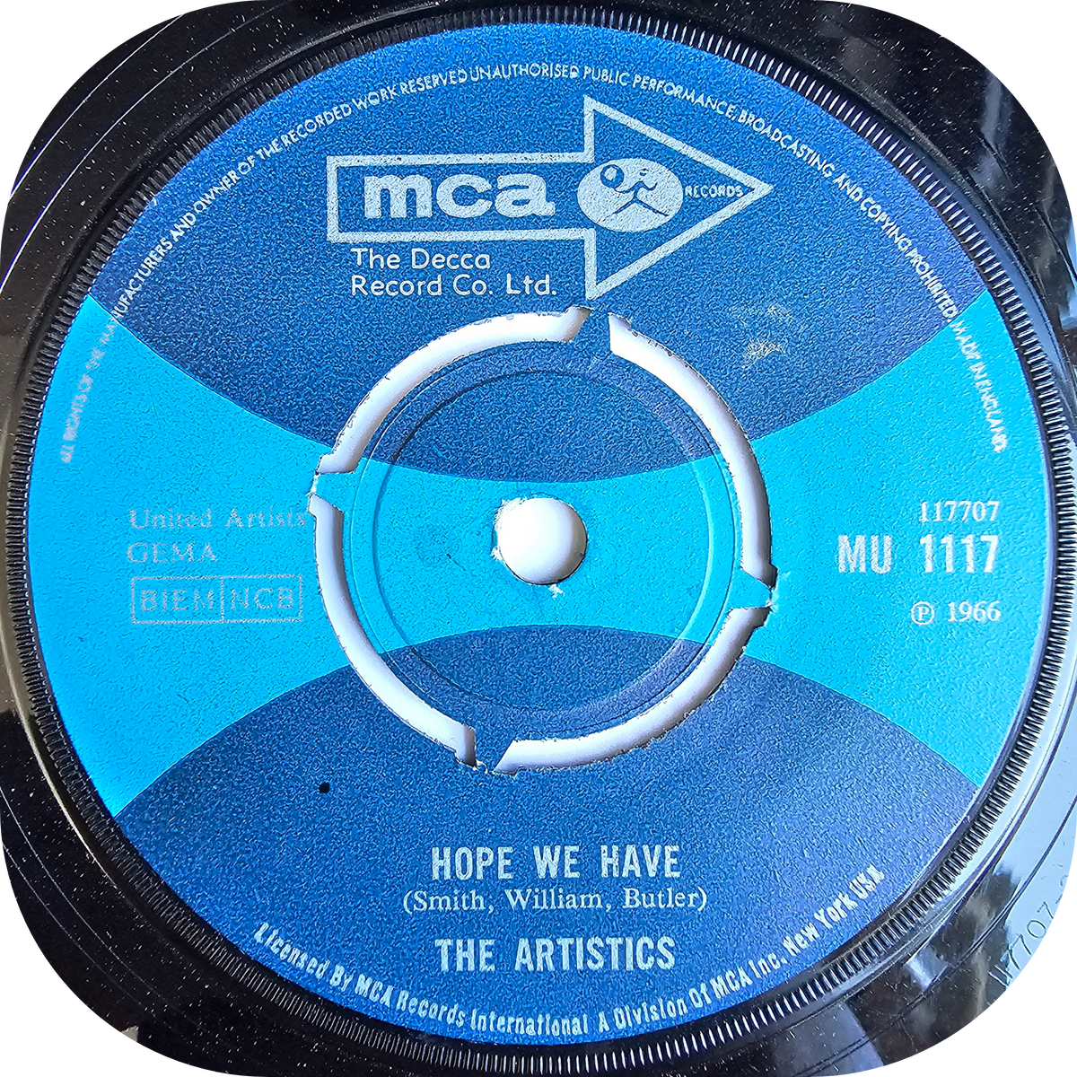Artistics, The - Hope We Have - MCA
