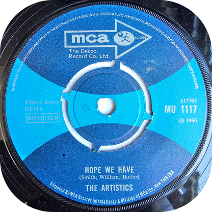 Artistics, The - Hope We Have - MCA
