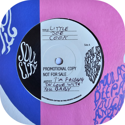 Little Joe Cook - I'm Falling In Love With You - Soul City TEST PRESS