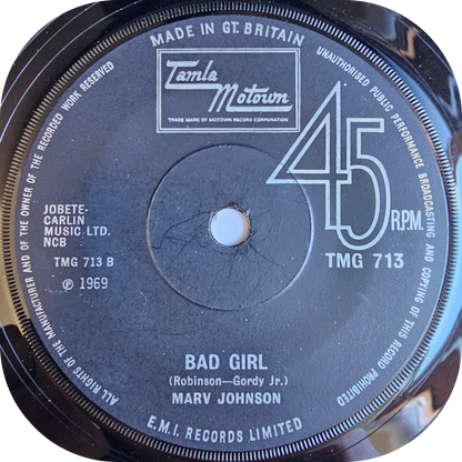 Marv Johnson - I Miss You Baby - Tamla Motown