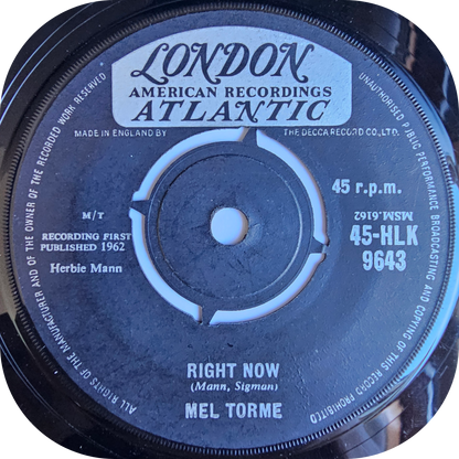 Mel Torme -  Comin' Home Baby - London