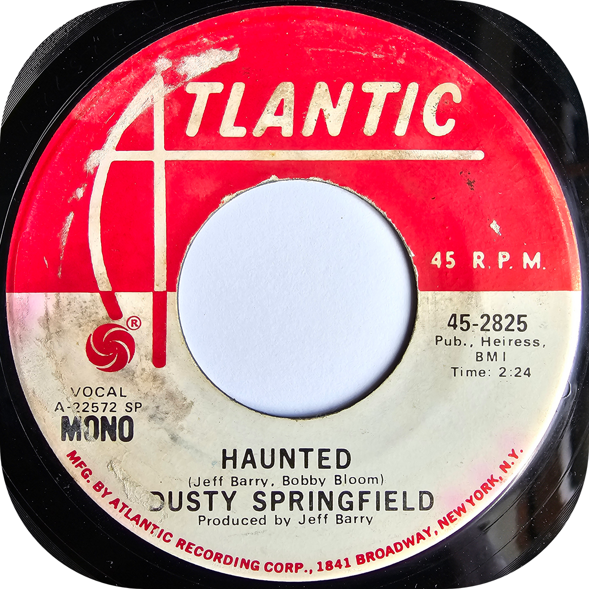 Dusty Springfield - Haunted - Atlantic DEMO