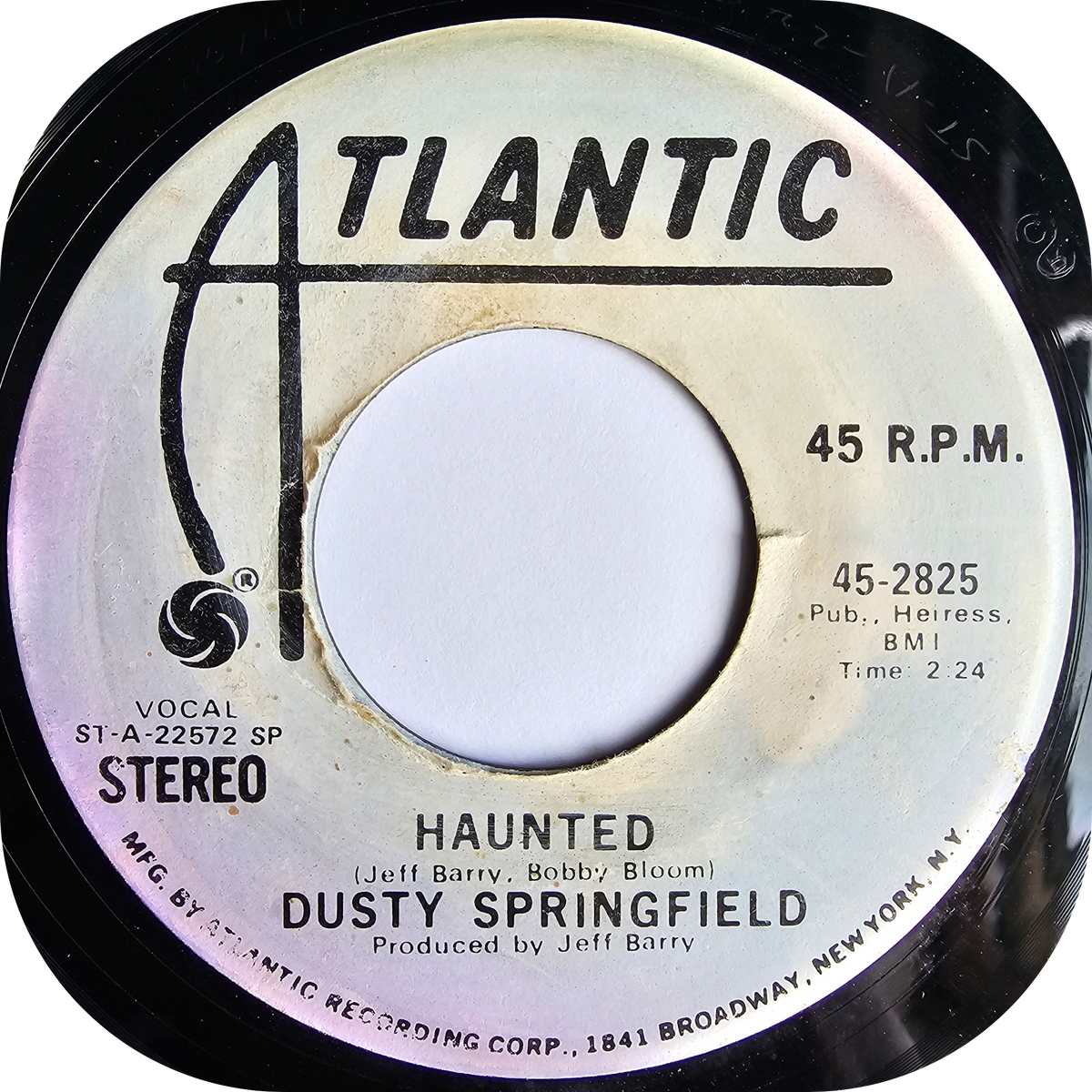 Dusty Springfield - Haunted - Atlantic DEMO