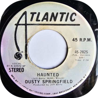Dusty Springfield - Haunted - Atlantic DEMO