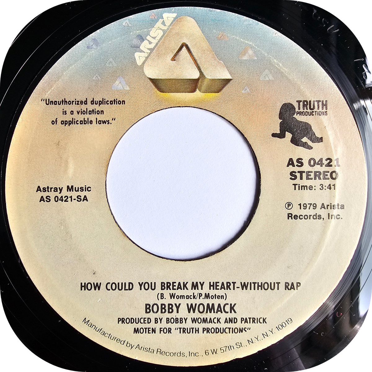Bobby Womack - How Could You Break My Heart - Arista