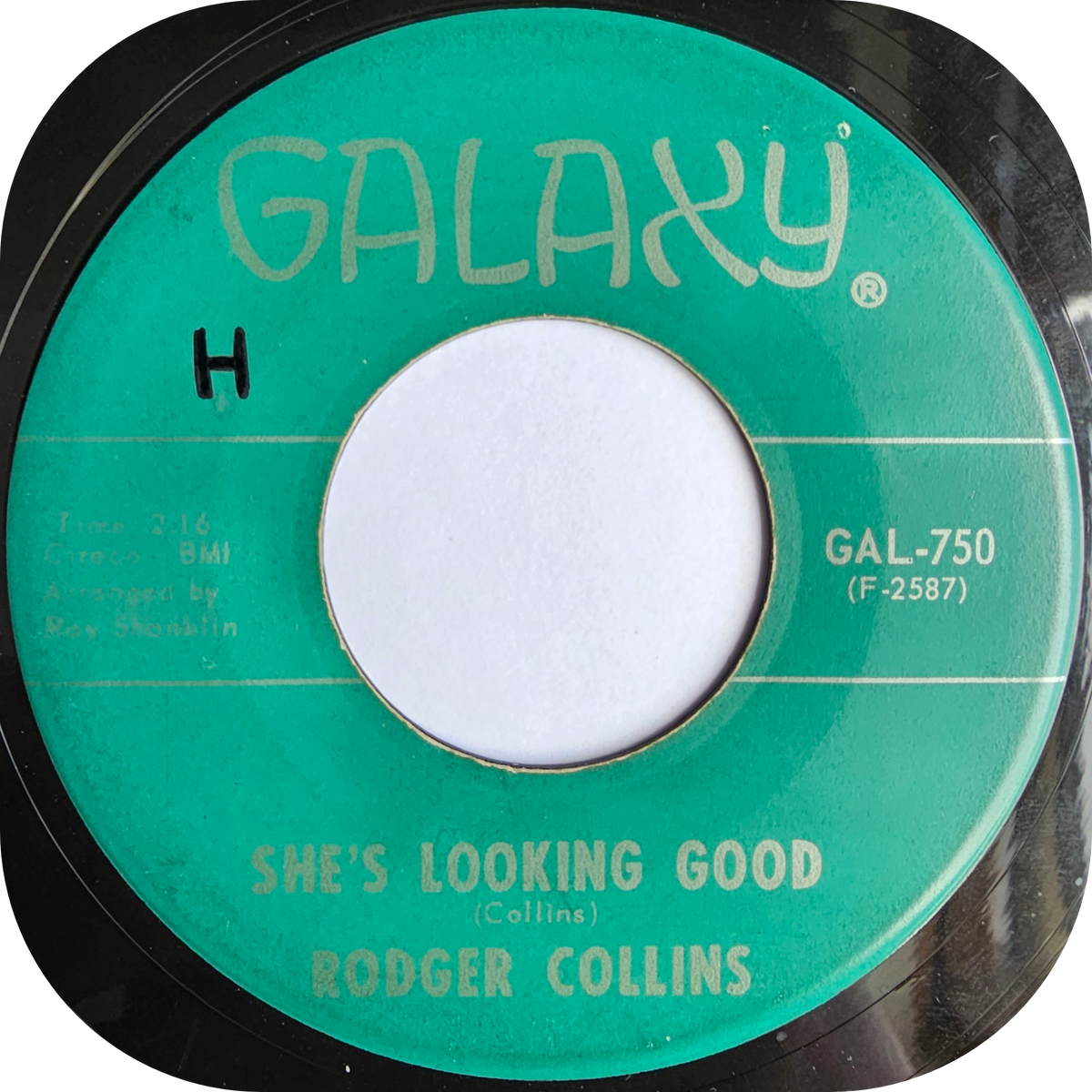 Rodger Collins - She's Looking Good - Galaxy