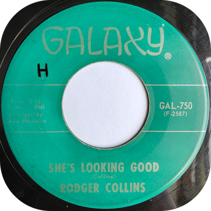 Rodger Collins - She's Looking Good - Galaxy