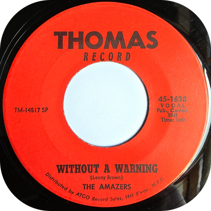 Amazers, The - Without A Warning - Thomas
