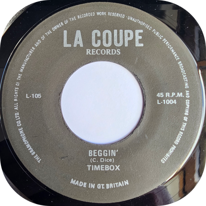 Timebox - Beggin' - La Coupe