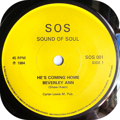 Beverley Ann - He's Coming Home - SOS