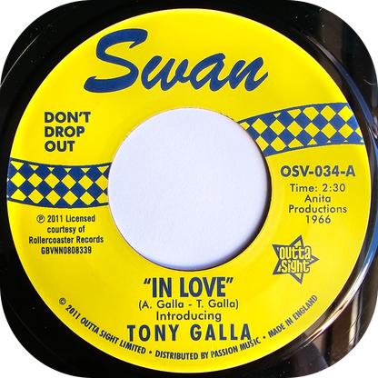 Tony Galla - In Love - Swan