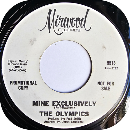 Olympics, The - Mine Exclusively - Mirwood DEMO