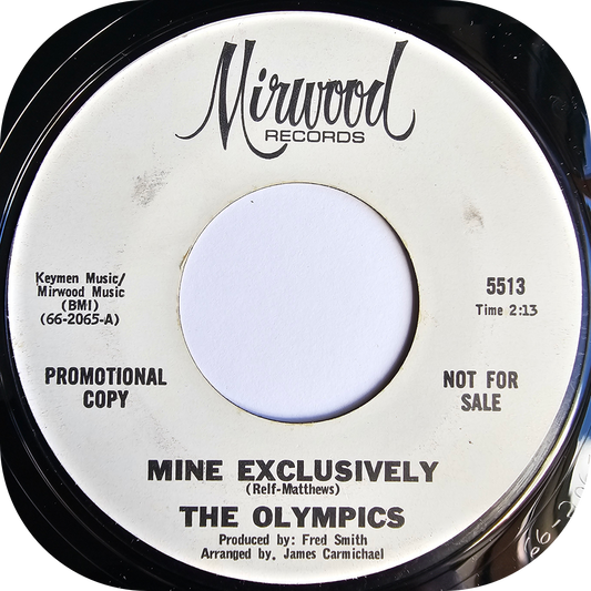 Olympics, The - Mine Exclusively - Mirwood DEMO