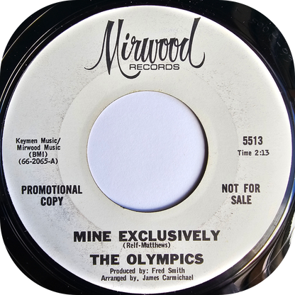 Olympics, The - Mine Exclusively - Mirwood DEMO