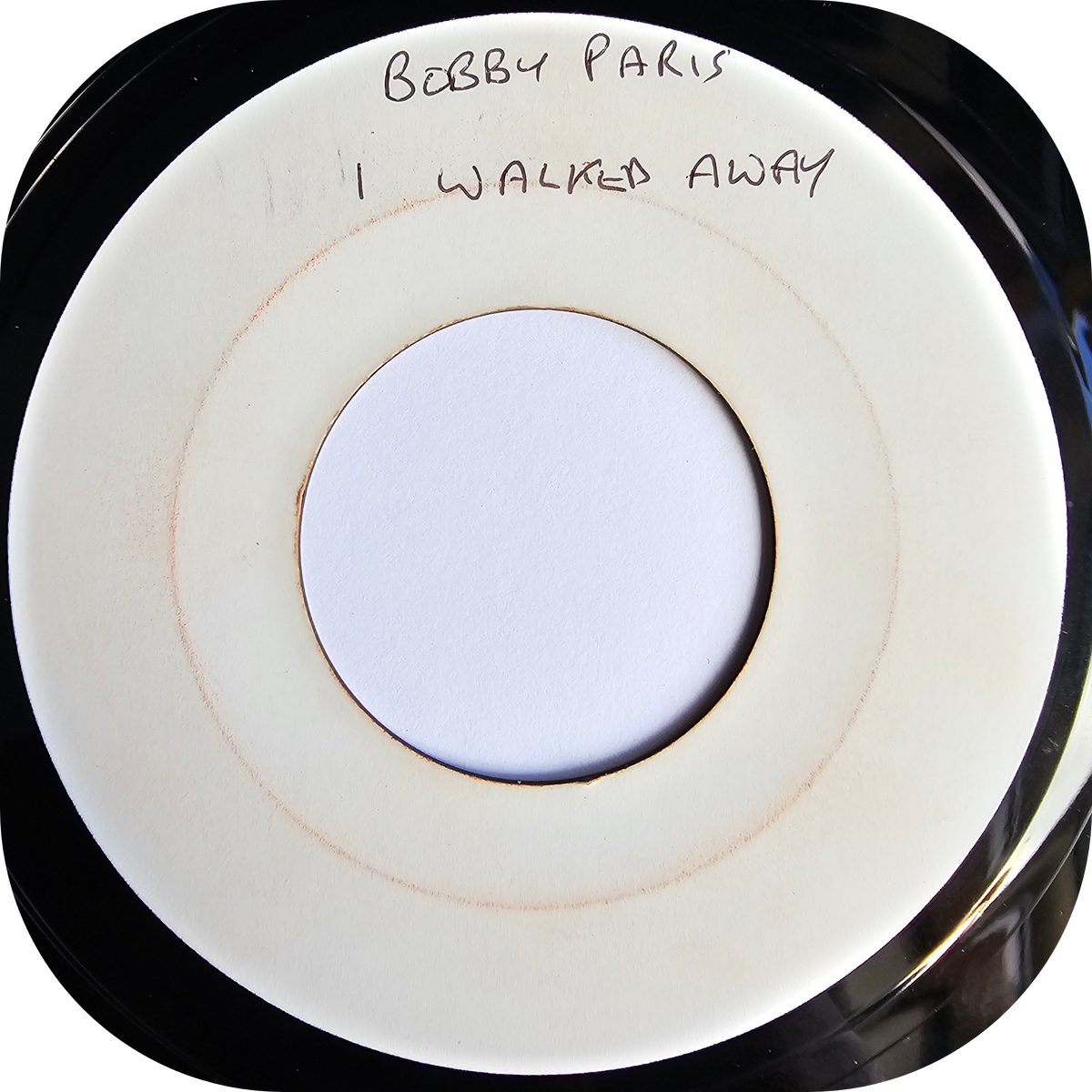 Bobby Paris - I Walked Away - White Label