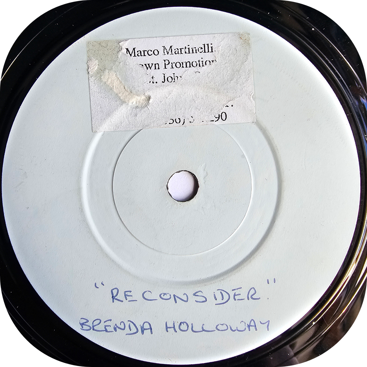 Brenda Holloway - Reconsider - White Label