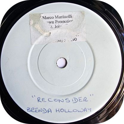 Brenda Holloway - Reconsider - White Label