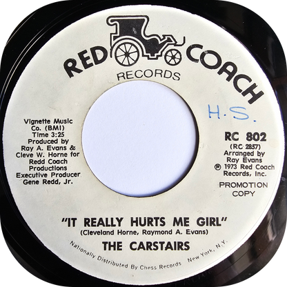 Carstairs, The - It Really Hurts Me Girl - Red Coach