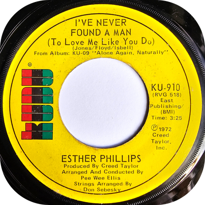 Esther Phillips - I've Never Found A Man - Kudu