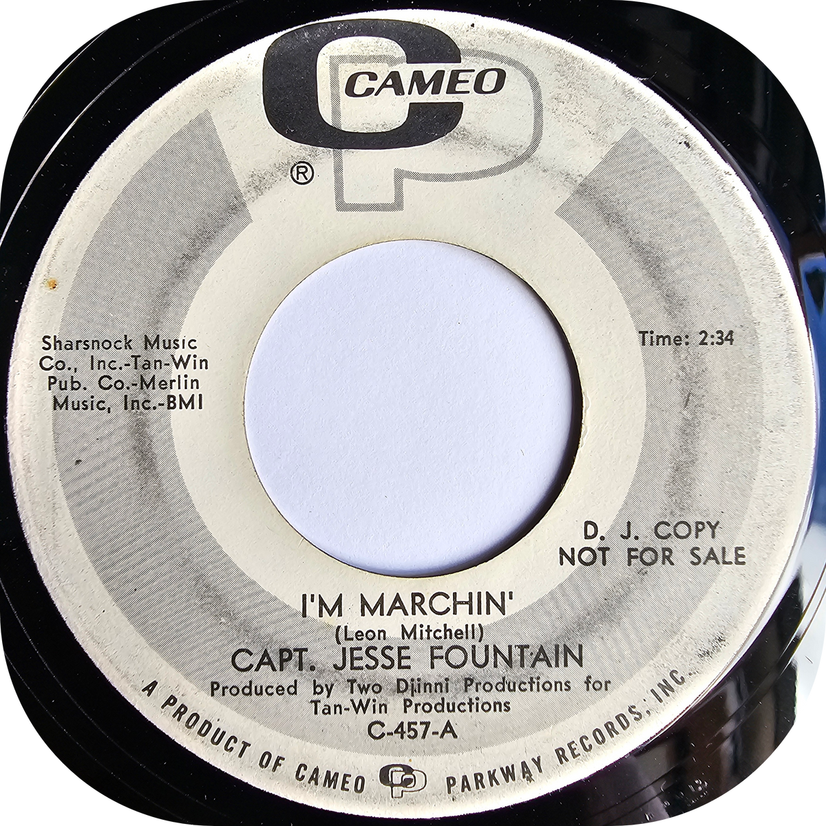 Capt. Jesse Fountain - I'm Marchin' - Cameo DEMO