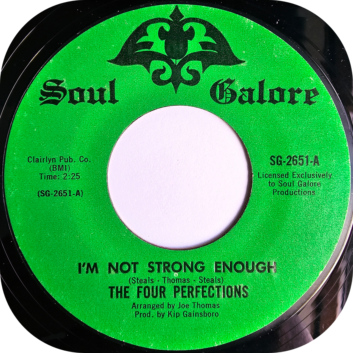 Four Perfections, The - I'm Not Strong Enough - Soul Galore
