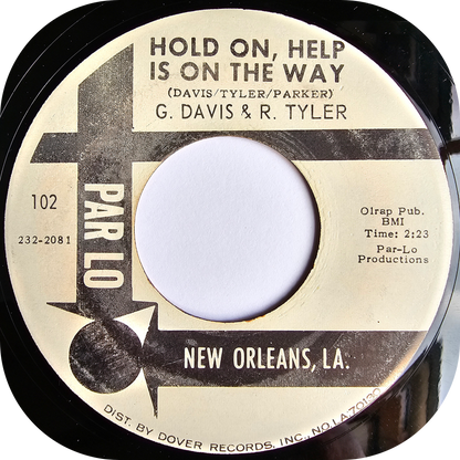 G Davis & R Tyler - Hold On, Help Is On The Way - Parlo