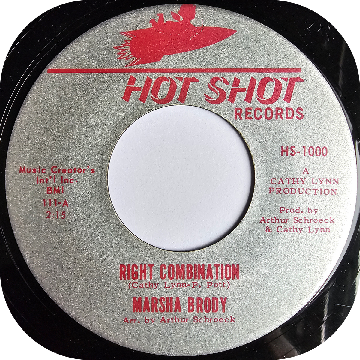 Marsha Brody - Right Combination - Hot Shot