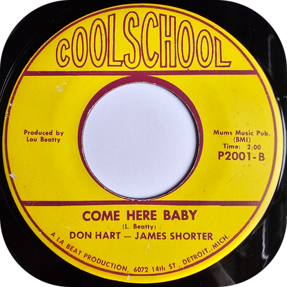 Don Hart & James Shorter - It's In My Mind - Cool School