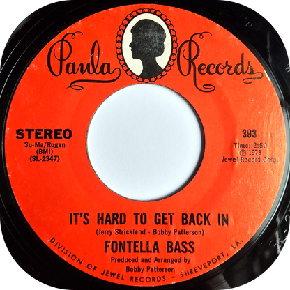 Fontella Bass - It's Hard To Get Back In - Paula