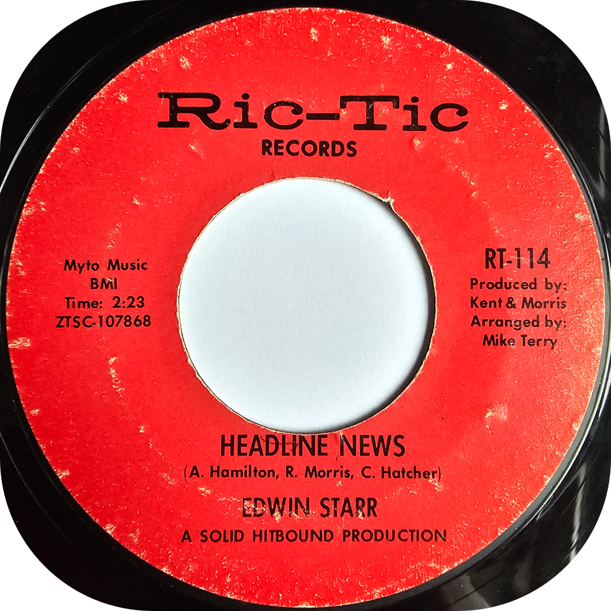Edwin Starr - Headline News - Ric Tic