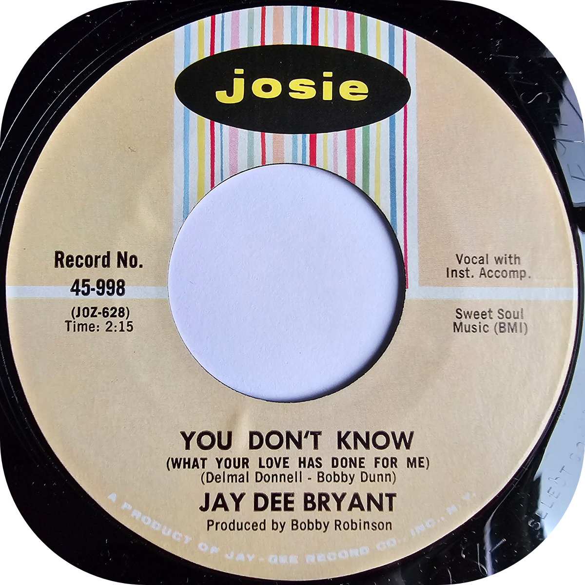 Jay Dee Bryant - Let Me Fix It For You - Josie