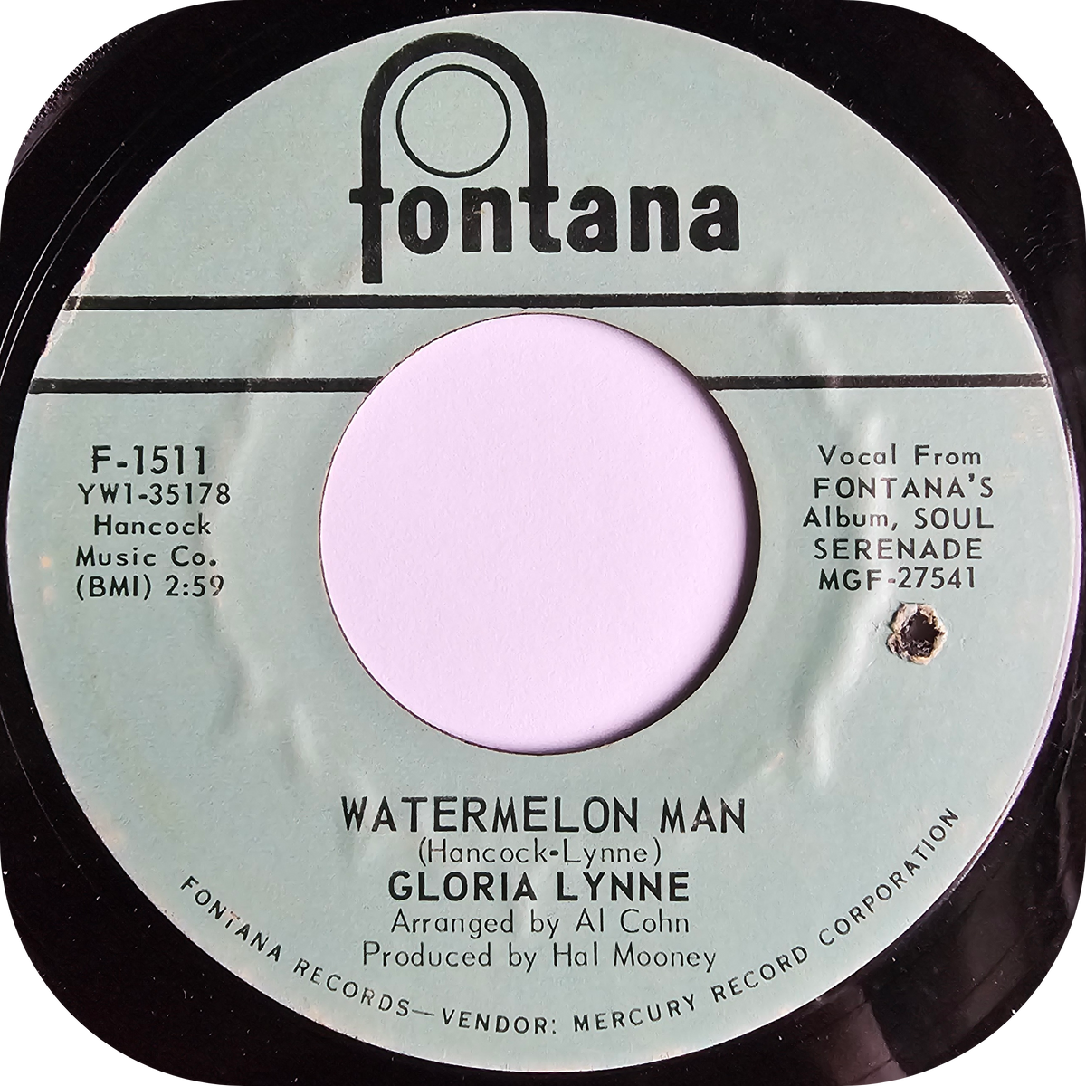 Glroia Lynne - Watermelon Man - Fontana
