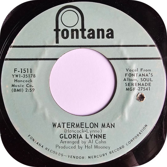 Glroia Lynne - Watermelon Man - Fontana