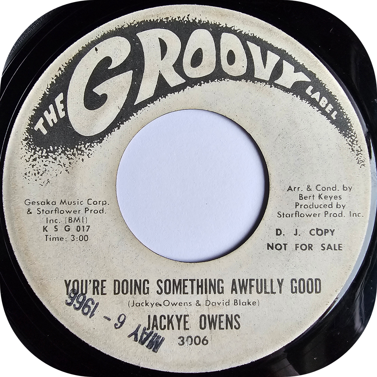 Jackye Owens - You're Doing Something Awfully Good - Groovy DEMO