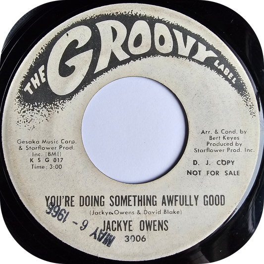 Jackye Owens - You're Doing Something Awfully Good - Groovy DEMO