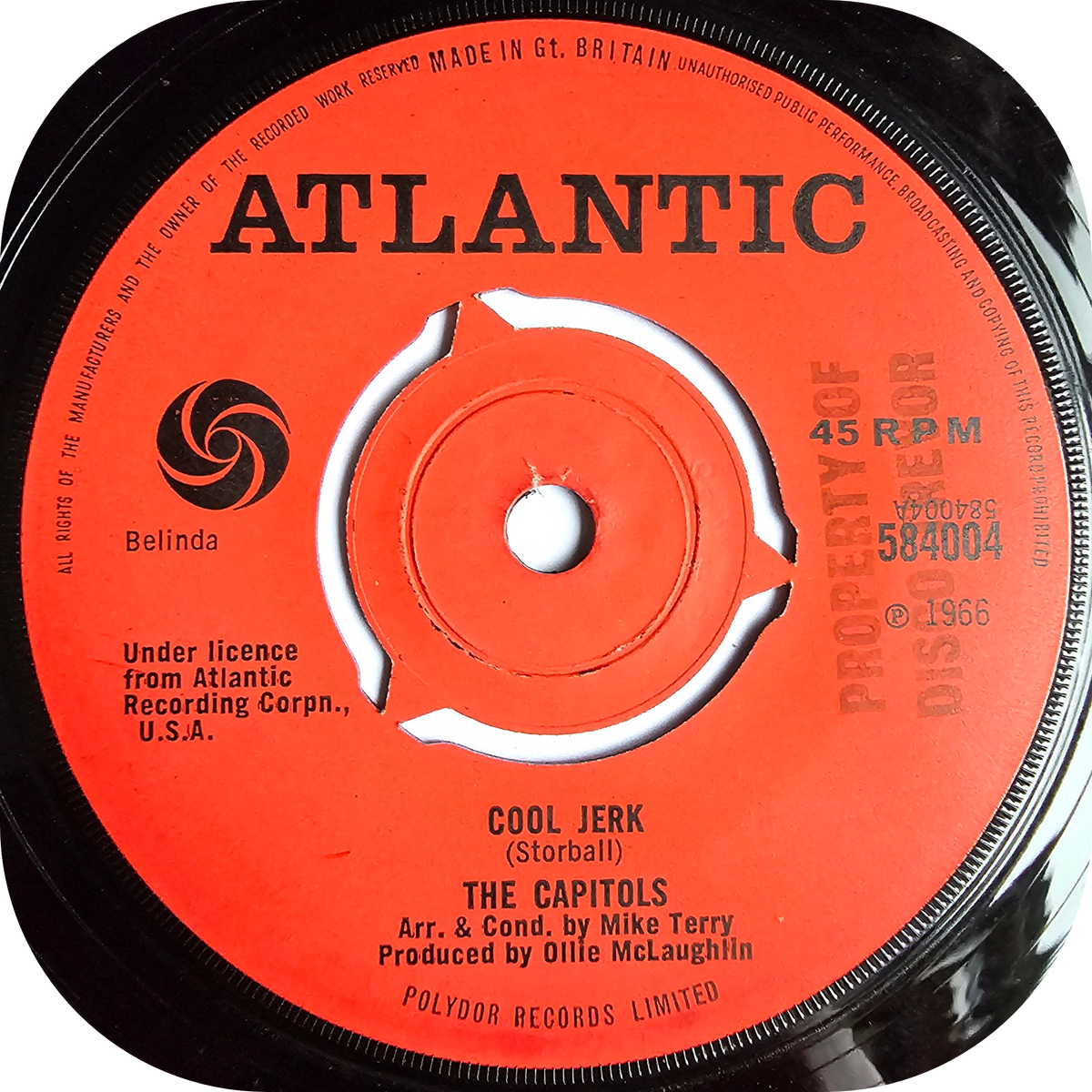 Capitols, The - Cool Jerk - Atlantic