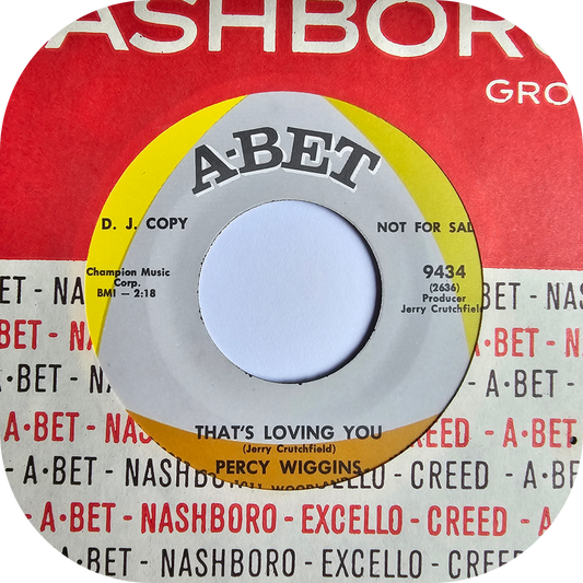 Percy Wiggins - That's Loving You - A-Bet DEMO