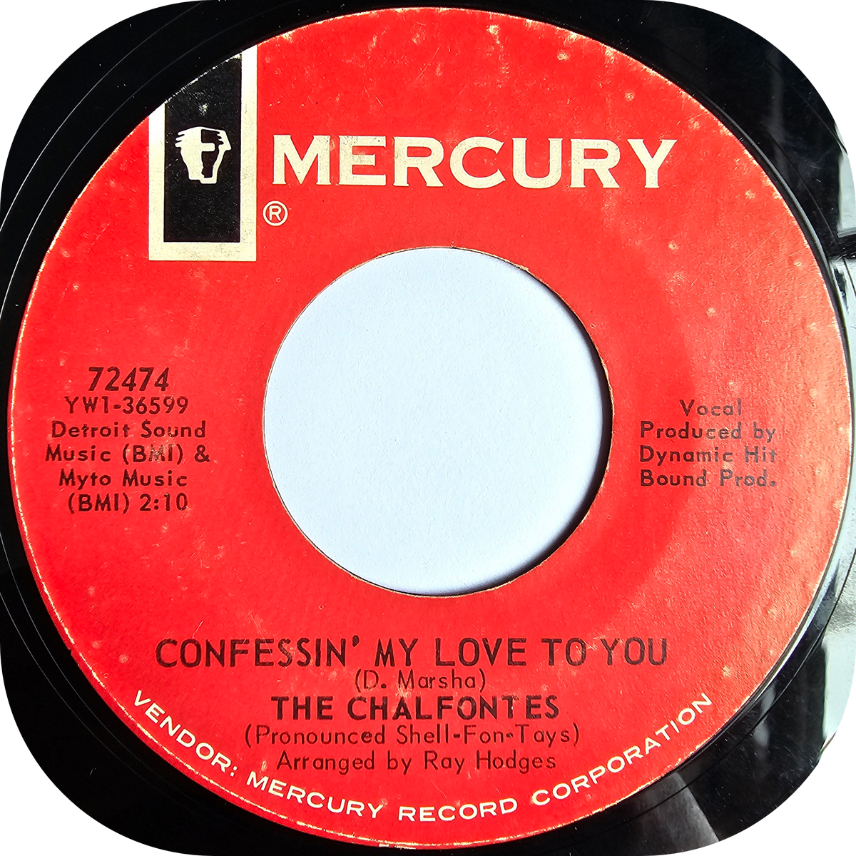 Chalfontes, The - He Loves Me - Mercury CRACKED