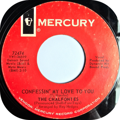 Chalfontes, The - He Loves Me - Mercury CRACKED