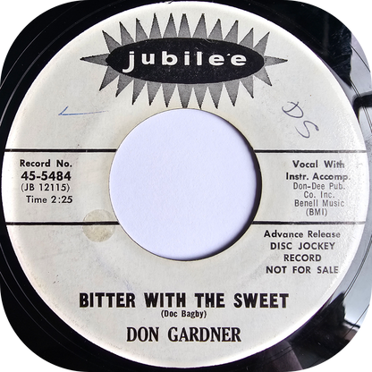 Don Gardner - I Don't Know What I'm Gonna Do - Jubilee DEMO