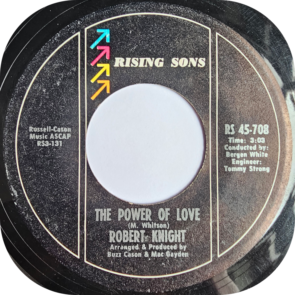 Robert Knight - Love On A Mountain Top - Rising Sons