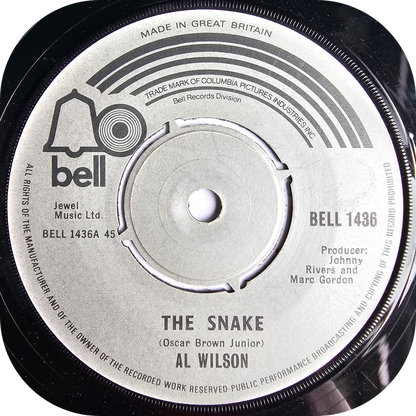 Al Wilson - The Snake - Bell