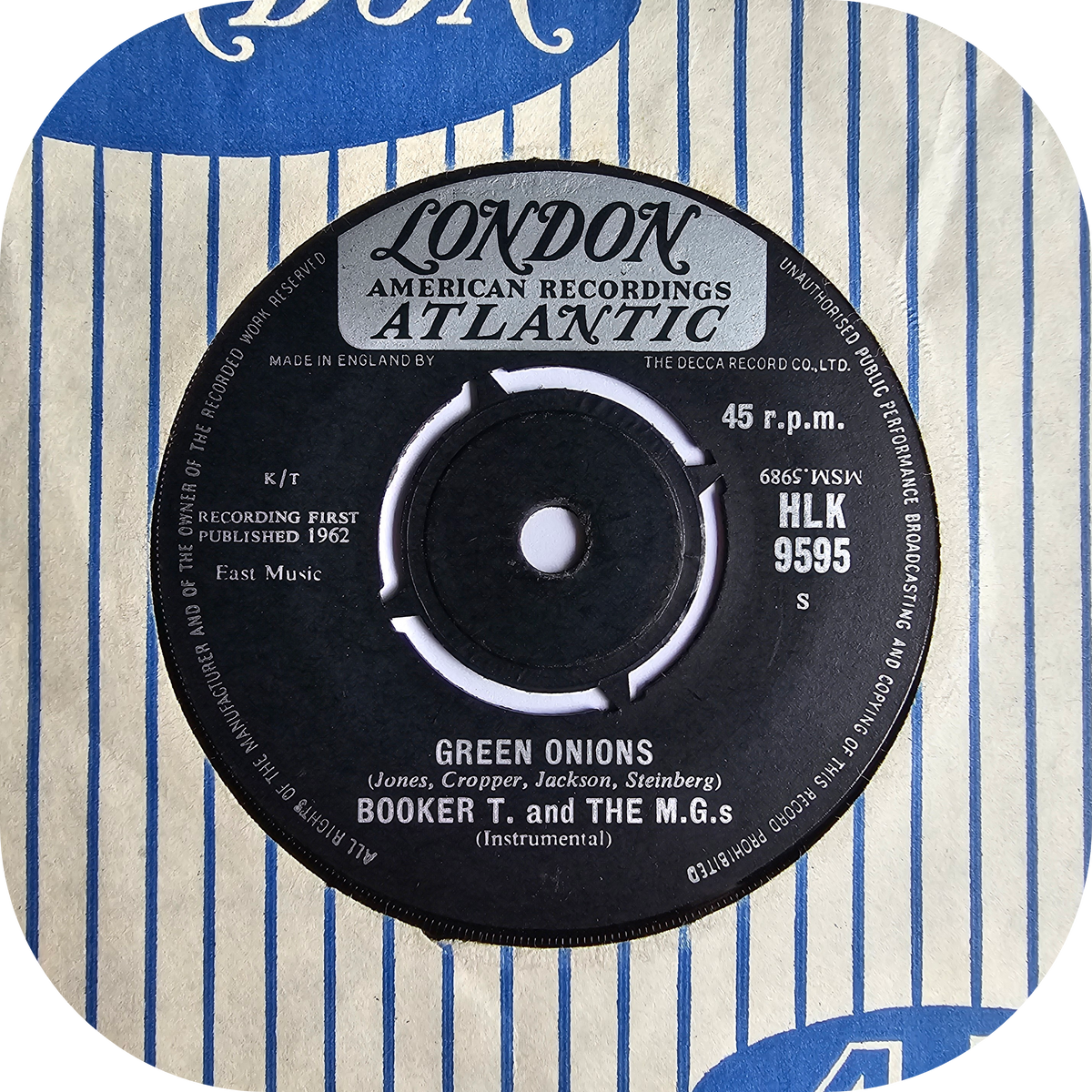 Booker T - Green Onions - London