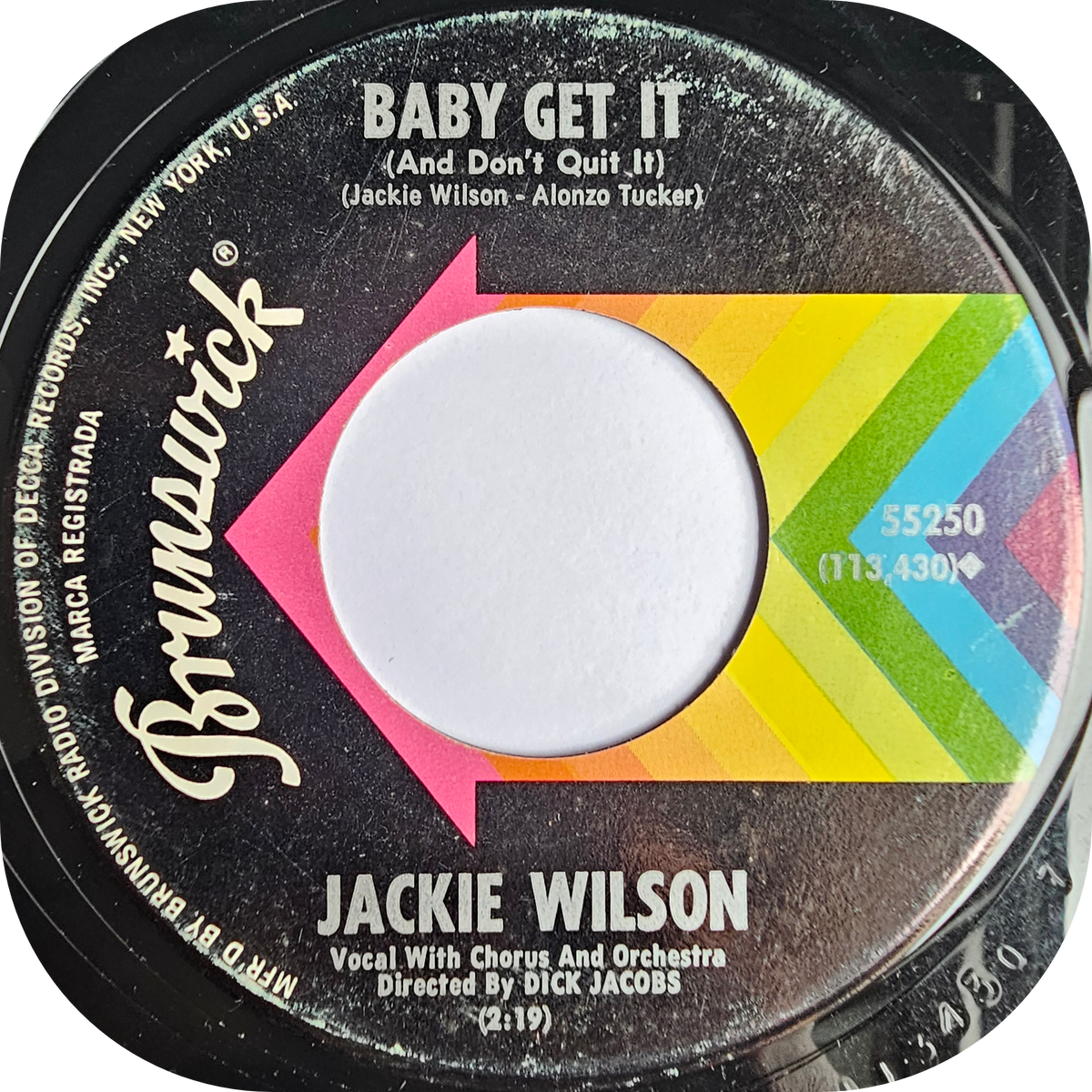Jackie Wilson - Baby Get It - Brunswick